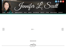 Tablet Screenshot of jenniferlscott.com